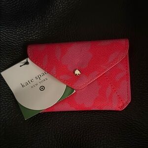 Kate Spade Pink Envelope Wallet NWT
